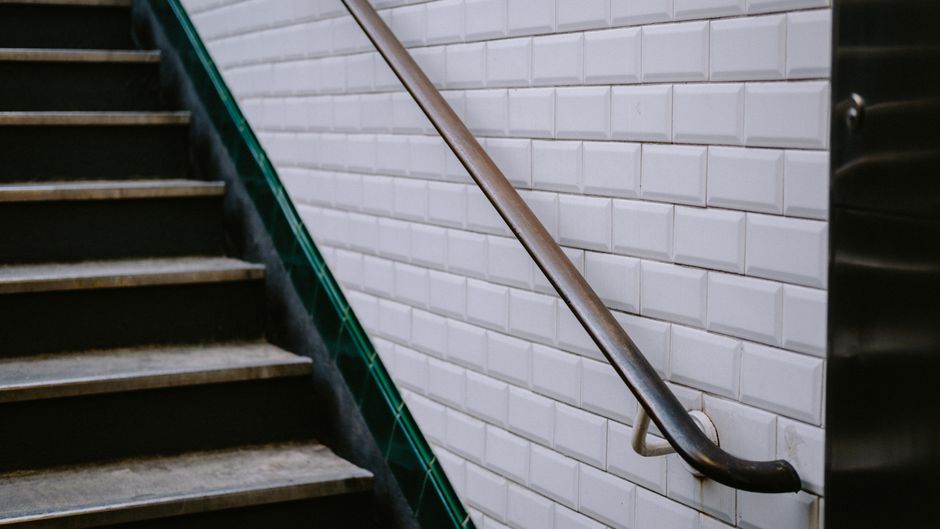 monte-escalier à Chambéry